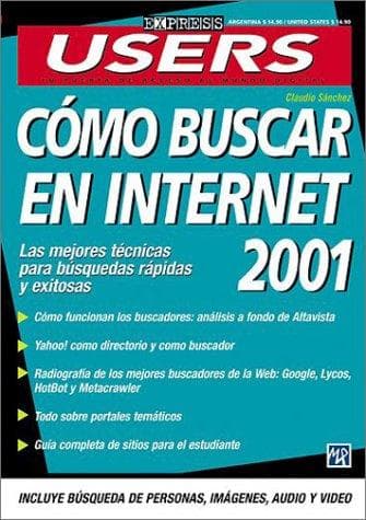 Tapa de Como Buscar en Internet 2001