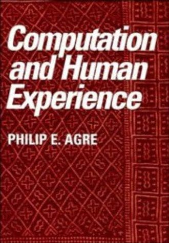 Tapa de Computation and human experience