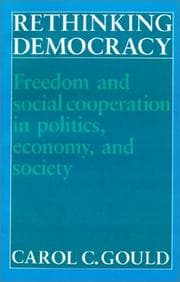 Tapa de Rethinking Democracy:Freedom and Social Co-operation in Politics, Economy, and Society