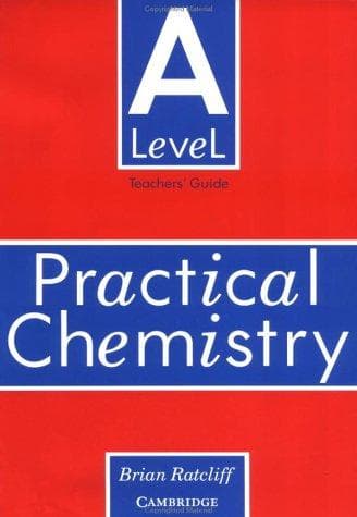 Tapa de 'A' Level Practical Chemistry Teacher's book