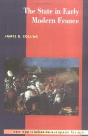 Tapa de The state in early modern France