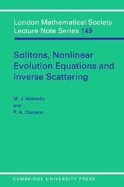 Tapa de Solitons, nonlinear evolution equations and inverse scattering