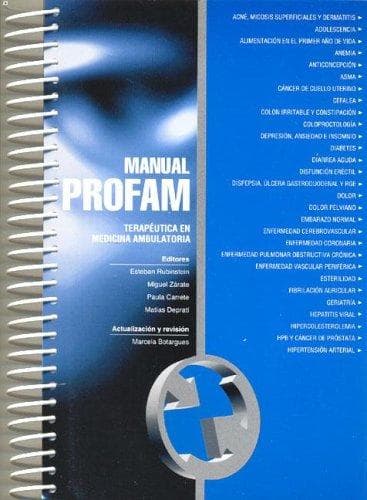 Tapa de Manual Profam