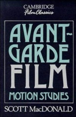 Tapa de Avant-garde film