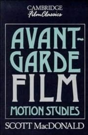 Tapa de Avant-garde film