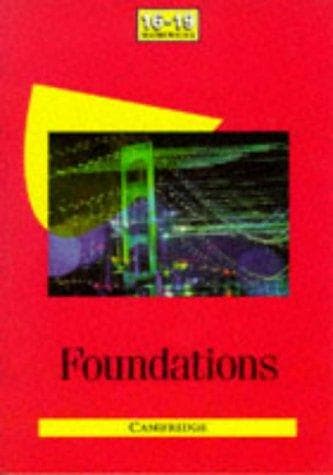 Tapa de Foundations