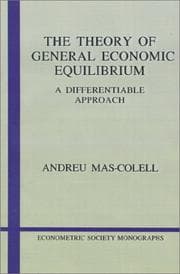 Tapa de The theory of general economic equilibrium