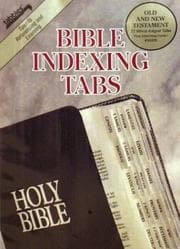 Tapa de Bible Tab