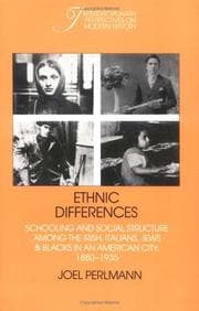 Tapa de Ethnic Differences