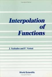 Tapa de Interpolation of Functions
