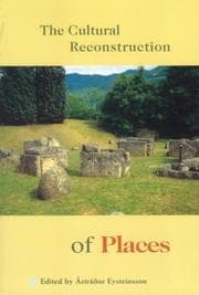 Tapa de The Cultural Reconstruction of Places