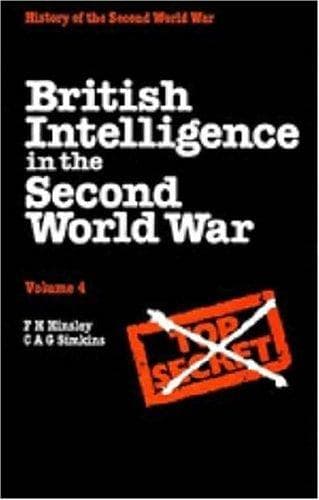 Tapa de British Intelligence in the Second World War