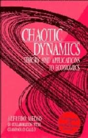 Tapa de Chaotic dynamics