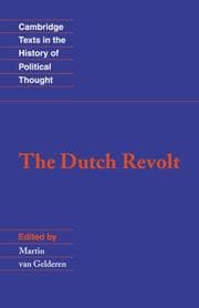 Tapa de The Dutch Revolt (Cambridge Texts in the History of Political Thought)