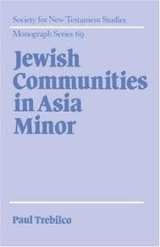 Tapa de Jewish communities in Asia Minor
