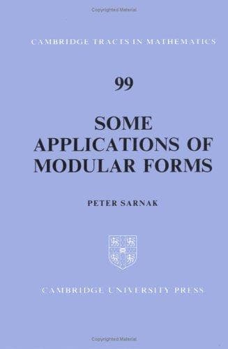 Tapa de Some applications of modular forms