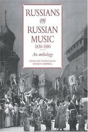 Tapa de Russians on Russian Music, 18301880