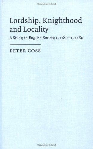 Tapa de Lordship, Knighthood and Locality