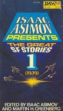 Tapa de Isaac Asimov Presents The Great SF Stories 1 (1939)
