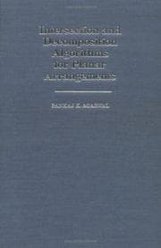 Tapa de Intersection and decomposition algorithms for planar arrangements