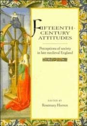 Tapa de Fifteenth-Century attitudes
