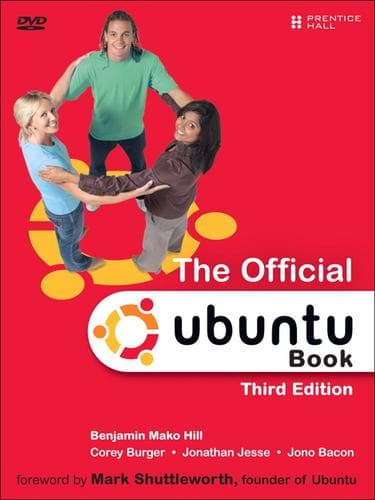 Tapa de The Official Ubuntu Book, Third Edition