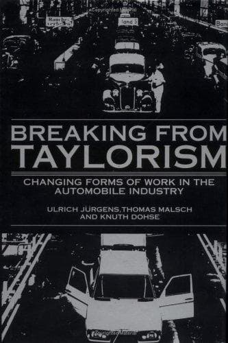 Tapa de Breaking from Taylorism