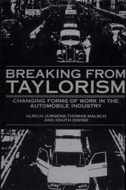 Tapa de Breaking from Taylorism