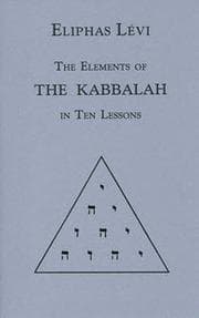 Tapa de The Elements of the Kabbalah in 1o Lessons (Golden Dawn Studies No. 13)