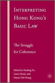 Tapa de Interpreting Hong Kong's Basic Law