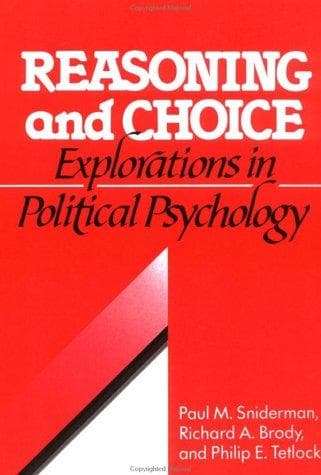 Tapa de Reasoning and Choice