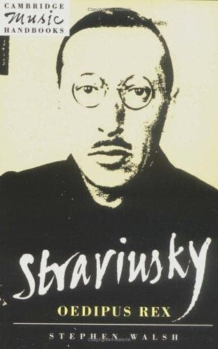 Tapa de Stravinsky, Oedipus rex