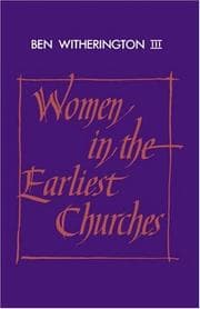 Tapa de Women in the Earliest Churches