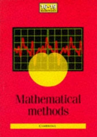 Tapa de Mathematical Methods