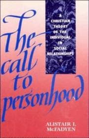 Tapa de The call to personhood