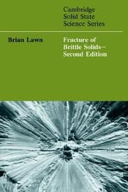 Tapa de Fracture of brittle solids