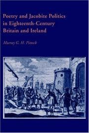 Tapa de Poetry and Jacobite politics in eighteenth-century Britain and Ireland