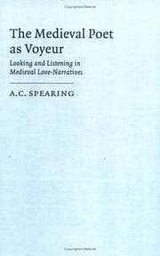 Tapa de The medieval poet as voyeur