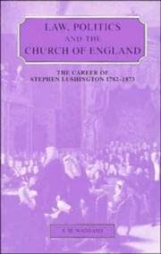 Tapa de Law, politics, and the Church of England