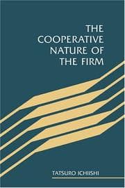 Tapa de The cooperative nature of the firm