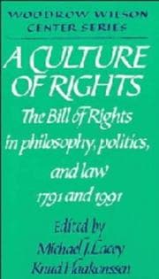 Tapa de A Culture of rights