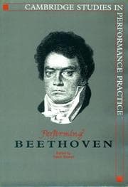 Tapa de Performing Beethoven