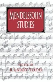 Tapa de Mendelssohn Studies (Cambridge Composer Studies)
