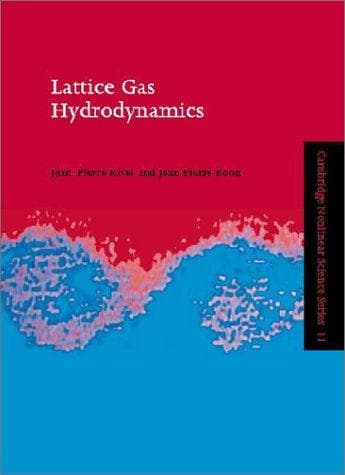 Tapa de Lattice gas hydrodynamics