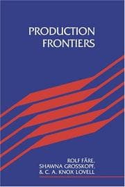 Tapa de Production frontiers