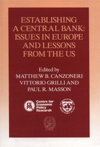 Tapa de Establishing a central bank