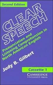 Tapa de Clear Speech Cassettes (2): Pronunciation and Listening Comprehension in American English (Clear Speech)