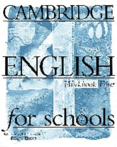 Tapa de Cambridge English for Schools