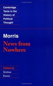 Tapa de News from nowhere, or, An epoch of rest, being some chapters from a utopian romance