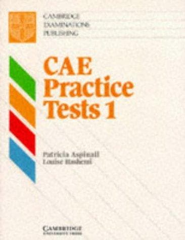 Tapa de CAE Practice Tests 1